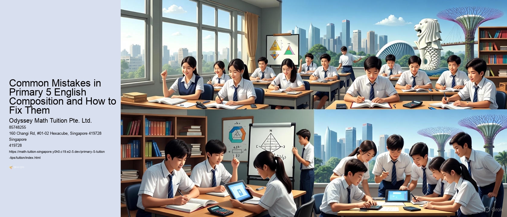 Common Mistakes in Primary 5 English Composition and How to Fix Them