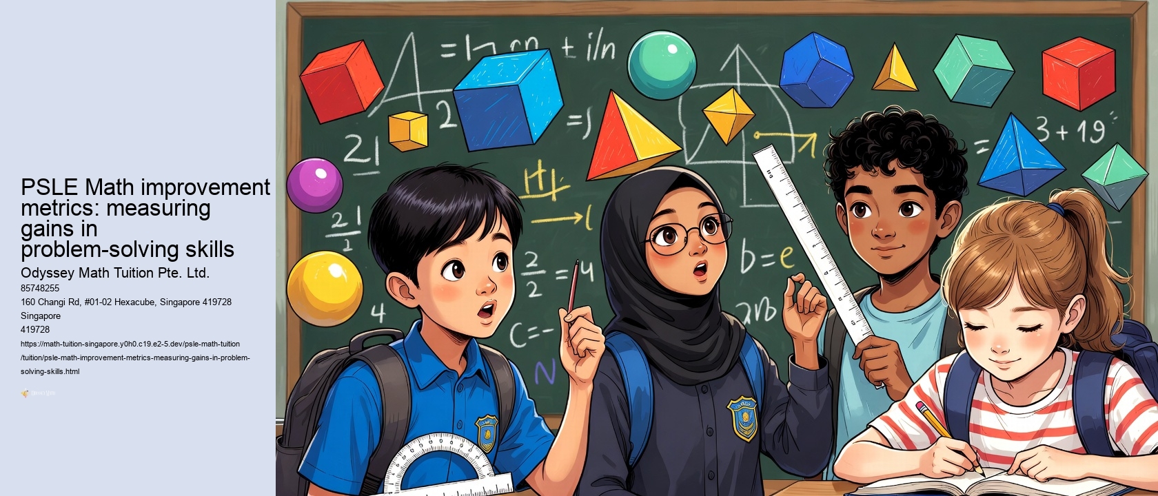 PSLE Math improvement metrics: measuring gains in problem-solving skills