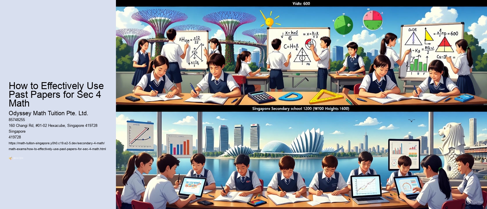 How to Effectively Use Past Papers for Sec 4 Math