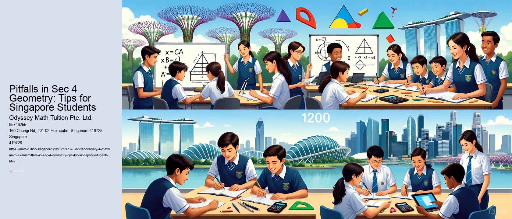 Pitfalls in Sec 4 Geometry: Tips for Singapore Students